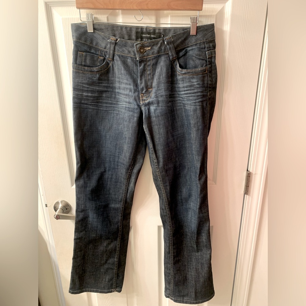 Calvin Klein Lean Bootcut Jeans sz 10